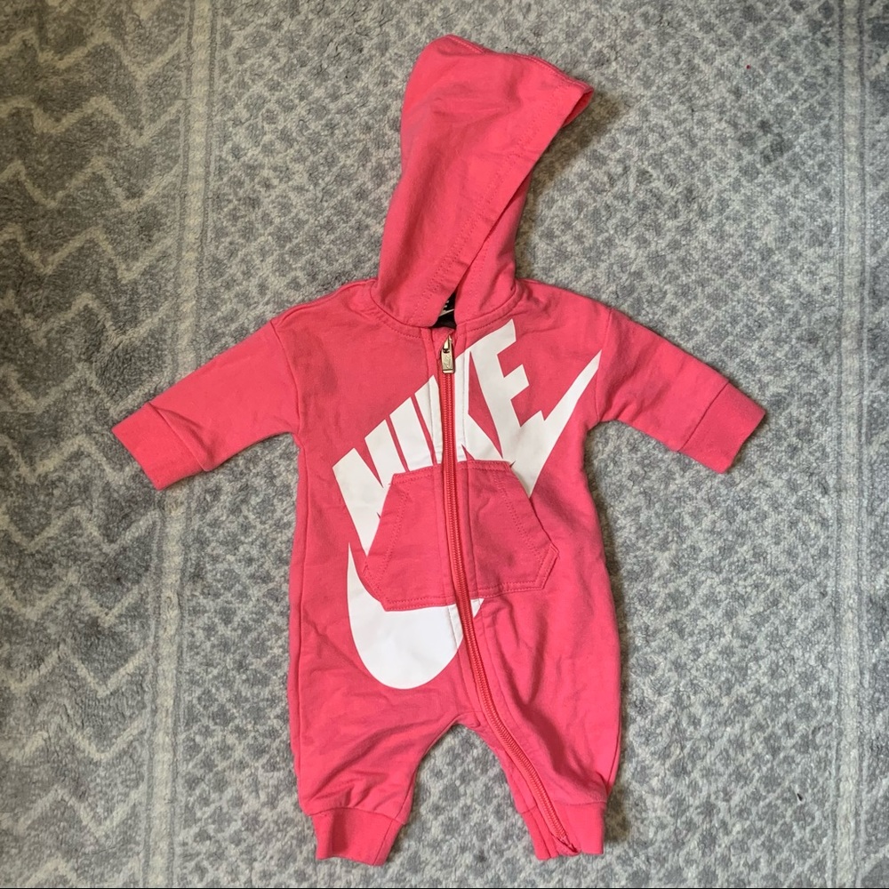 Nike Baby Girl Play All Day Hooded Coverall
